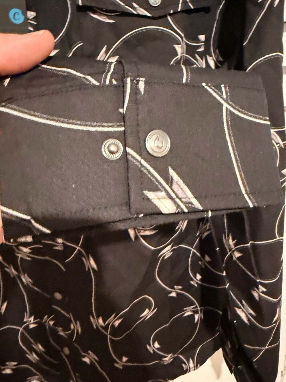 Cookies Livewire All Over Print Long Sleeve Buttondown Shirt 3XL - Picture 3 of 9